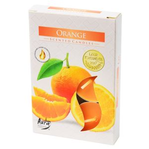 Čajové voňavé/6 pomaranč 52745 - Sviečky