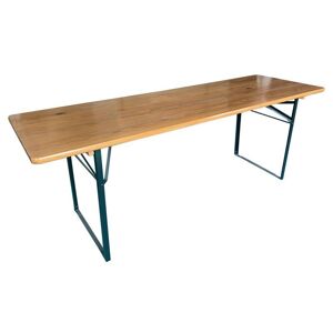 DORTMUND Medium 802132 - stôl skladateľný,200x50x77cm, drevo/kov