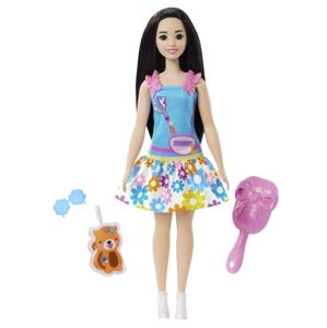 Mattel Barbie HLL18 Moja Prvá Barbie Bábika – Čiernovláska s Líškou 25HLL22