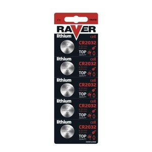 Raver CR2032 5ks - Batérie líthiové