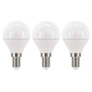 Emos Classic mini globe 6W E14 teplá biela 3ks - LED žiarovky