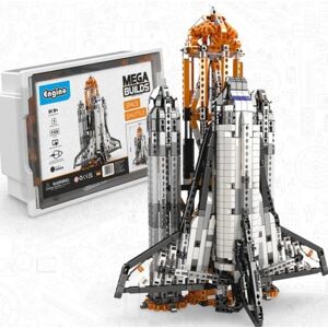 Engino Engino MEGA BUILDS: Challenger raketa(v plastovej vaničke s aplikáciou 3D inštrukcií) MB15