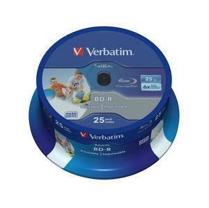Verbatim BD-R SL 25ks, 25GB 6x - Blu-ray