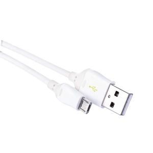 Emos kábel micro USB 1m biely, Quick Charge SM7004W