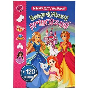FONI-BOOK Rozprávkové princezné +120 nálepiek 945825 - Kniha