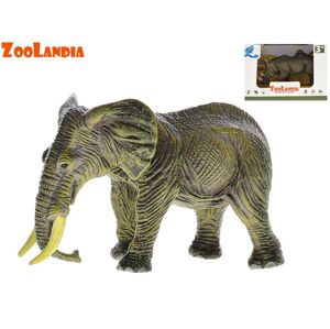 MIKRO -  Zoolandia nosorožec/slon s mláďaťom 11-14cm 50951 - Zvieratká