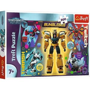 Trefl Puzzle 200 - Transformeri / Hasbro Transformers 13300