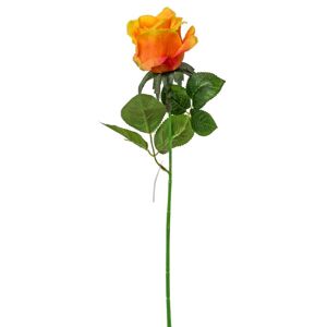 Ruža kus oranžová 45cm 202338 - Umelé kvety