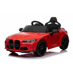 BENEO BMW M4, červené, 2,4 GHz dialkové ovládanie, USB / Aux Vstup, odpruženie, 12V batéria, LED Sve BMW_M4_RED - Elektrické autíčko