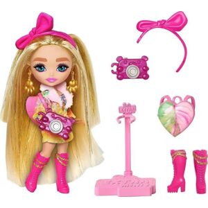 Mattel Mattel Barbie® Extra minis™ blondínka v safari oblečku 25HPT56
