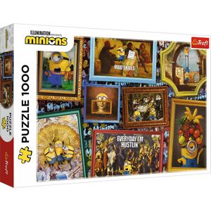 Trefl Trefl Puzzle 1000 - Galéria Mimoňov / Universal Minions Franchaise 10744