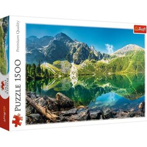 Trefl Trefl Puzzle Jazero Oeschinen, Alpy,  Švajčiarsko 1500 26166-1