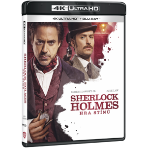 Sherlock Holmes: Hra tieňov (2BD) - UHD Blu-ray film (UHD+BD)
