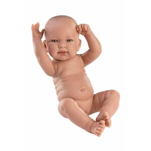 Llorens Llorens 73802 NEW BORN DIEVČATKO- realistické bábätko s celovinylovým telom - 40 cm MA4-73802