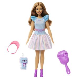 Mattel Barbie HLL18 Moja Prvá Barbie Bábika – Brunetka so zajačikom 25HLL21