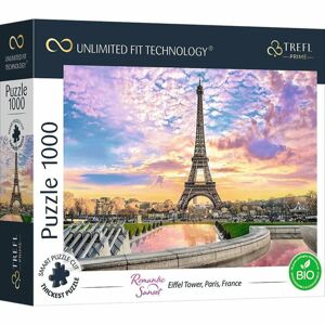 Trefl Trefl Prime puzzle 1000 UFT - Romantický západ slnka: Eiffelova veža v Paríži, Francúzsko 10693