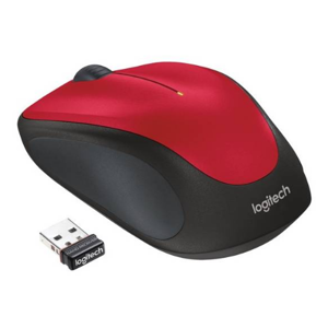 Logitech M235 červená 910-002496 - Wireless optická myš