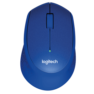 Logitech M330 Silent Plus modrá 910-004910 - Wireless optická myš