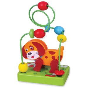 Viga Drevený labyrint psíček 406620 - Drevené hračky