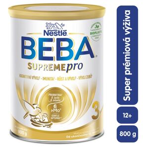 BEBA SUPREMEpro 3, 6 HMO, mlieko pre malé deti, 800 g, od uk. 12. mesiace 12577324