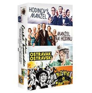 České komédie kolekcia (4DVD) - DVD kolekcia