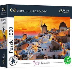 Trefl Trefl Prime puzzle 1500 UFT - Romantický západ slnka: Oia, Santorini 26195