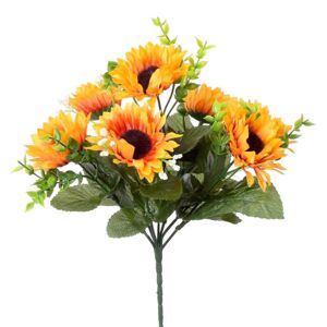 Kytica slnečnica X7 29cm 201670 - Umelé kvety