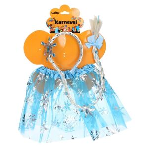 Wiky Set karneval - princezná modrá WKW026059