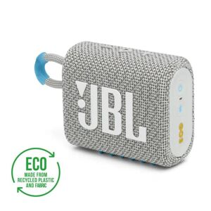 JBL GO3 Eco White JBLGO3ECOWHT - Prenosný vodotesný bezdrôtový reproduktor