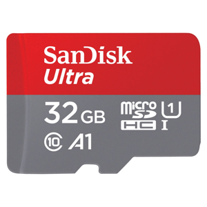 SanDisk Ultra MicroSDHC 32GB A1 Class 10 UHS-I (r120/w10) - Pamäťová karta + adaptér