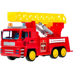 Mikro Auto hasiči 36cm, zotrvačník, rebrík - Model