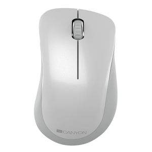 Canyon - Wireless optická myš biela