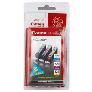 Canon CLI-521 set CMY - Náplne pre tlačiareň