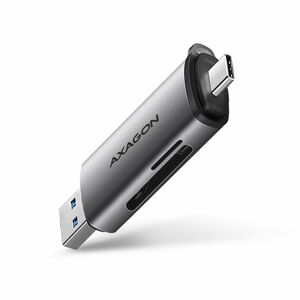 AXAGON USB/USB-C card reader - Čítačka pamäťových kariet micro/SD