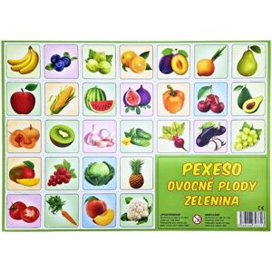 Wiky Pexeso ovocné plody a zelenina 32 dvojic 993313