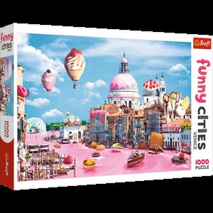 Trefl Trefl Puzzle 1000 Crazy City - Sladkosti v Benátkach 10598