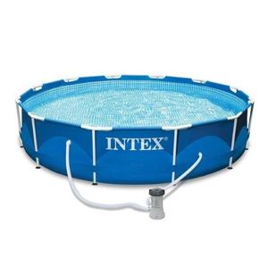 Intex Záhradný bazén INTEX 28202NP Metal Frame 305 x 76 cm kartušovou filtráciou  + VYHRAJ PEUGEOT 208 - Nafukovací bazén